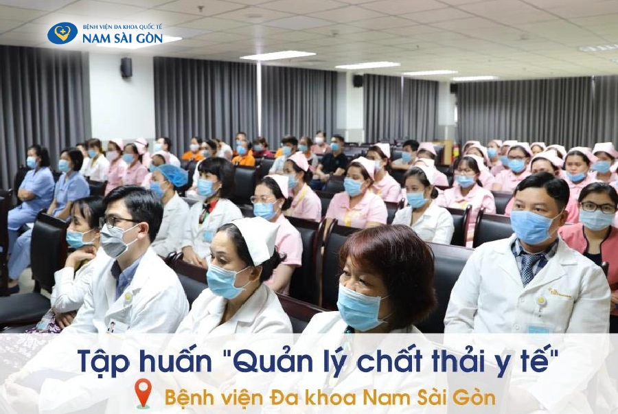 TẬP HUẤN CÔNG TÁC “QUẢN LÝ CHẤT THẢI Y TẾ”