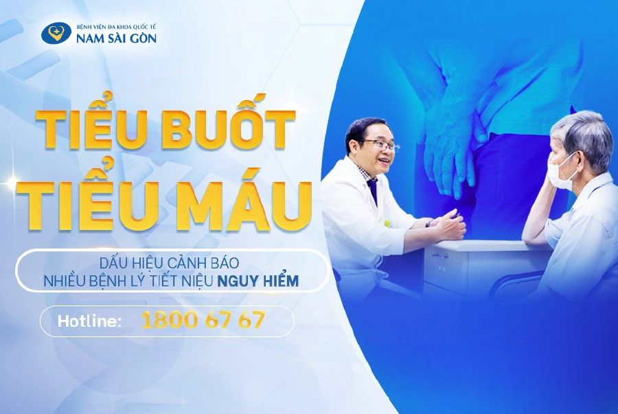 TIỂU BUỐT, TIỂU MÁU – DẤU HIỆU CỦA NHIỀU BỆNH LÝ TIẾT NIỆU NGUY HIỂM