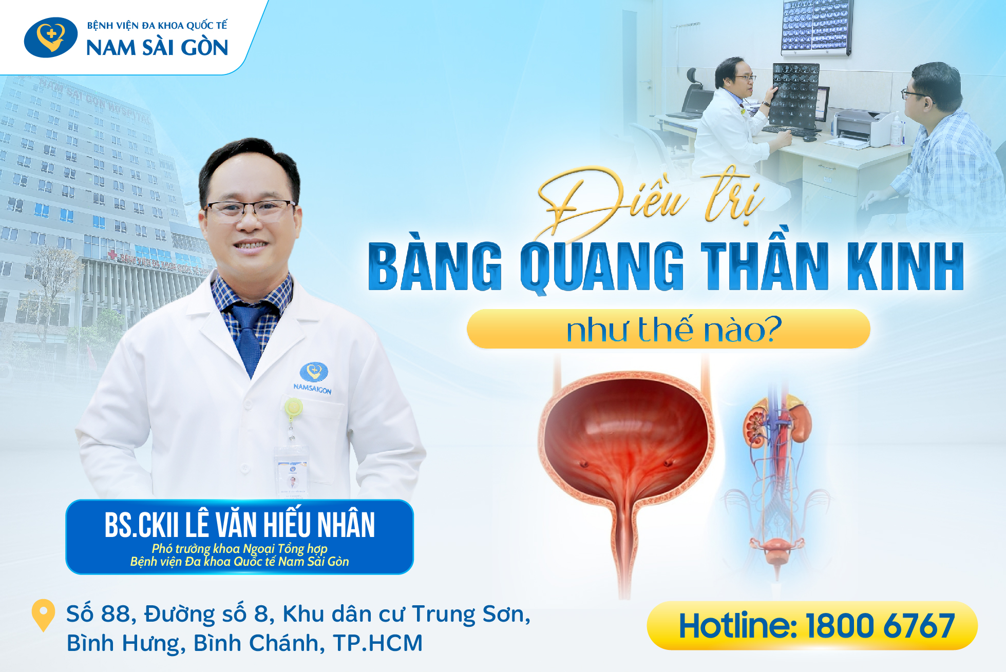 ĐIỀU TRỊ BÀNG QUANG THẦN KINH HIỆU QUẢ, NHANH CHÓNG