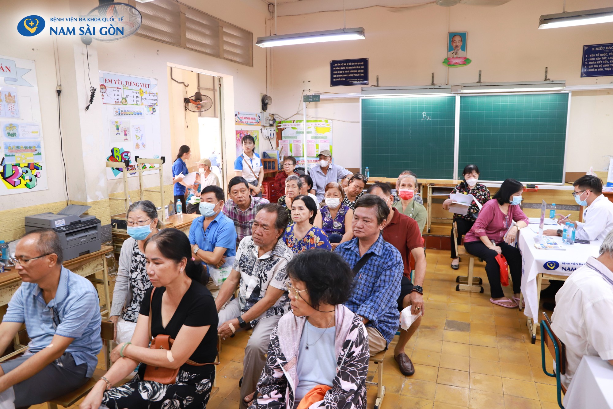 CHƯƠNG TRÌNH KHÁM SỨC KHỎE CỘNG ĐỒNG CHO HỘI NGƯỜI CAO TUỔI PHƯỜNG VÕ THỊ SÁU QUẬN 3