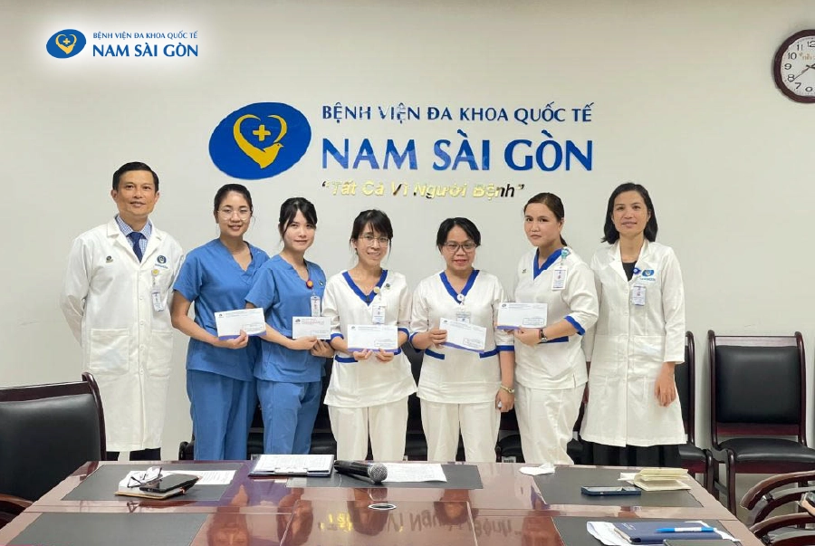 KHEN THƯỞNG CÁC KHOA PHÒNG THỰC HIỆN TỐT 5S THÁNG 08/2022