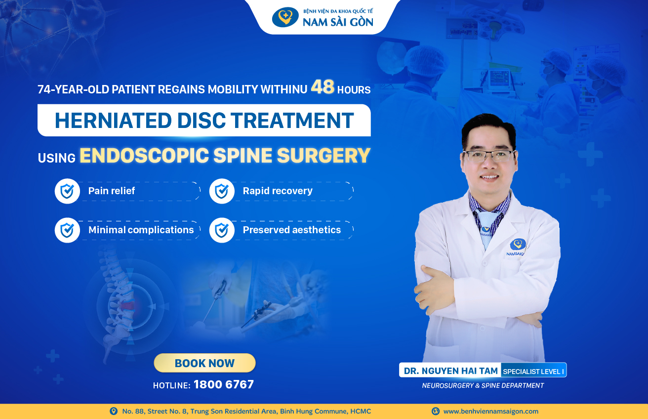 ENDOSCOPIC HERNIATED DISC TREATMENT HELPS 74 YEARS OLD MAN WALK AGAIN