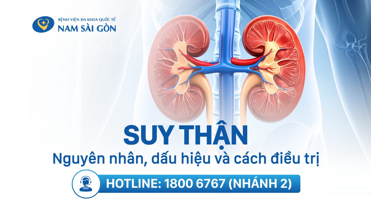SUY THẬN – NGUYÊN NHÂN, DẤU HIỆU VÀ CÁCH ĐIỀU TRỊ 
