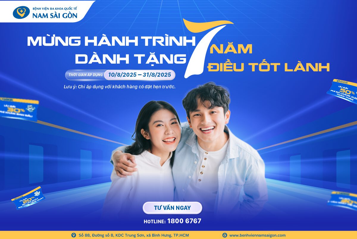 TẶNG BẠN 7 ĐIỀU TỐT LÀNH – MỪNG CỘT MỐC 7 NĂM CHĂM SÓC SỨC KHỎE