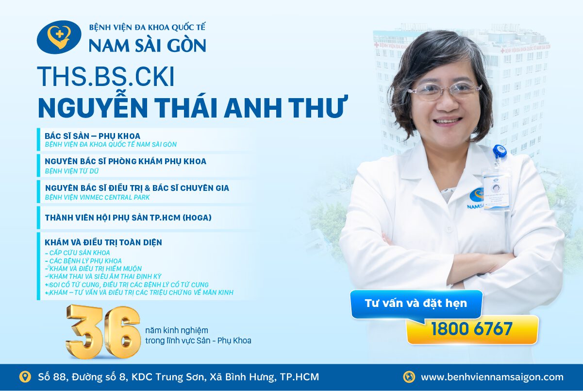 THS.BS.CKI NGUYỄN THÁI ANH THƯ – 36 NĂM ĐỒNG HÀNH CÙNG SỨC KHỎE PHỤ NỮ