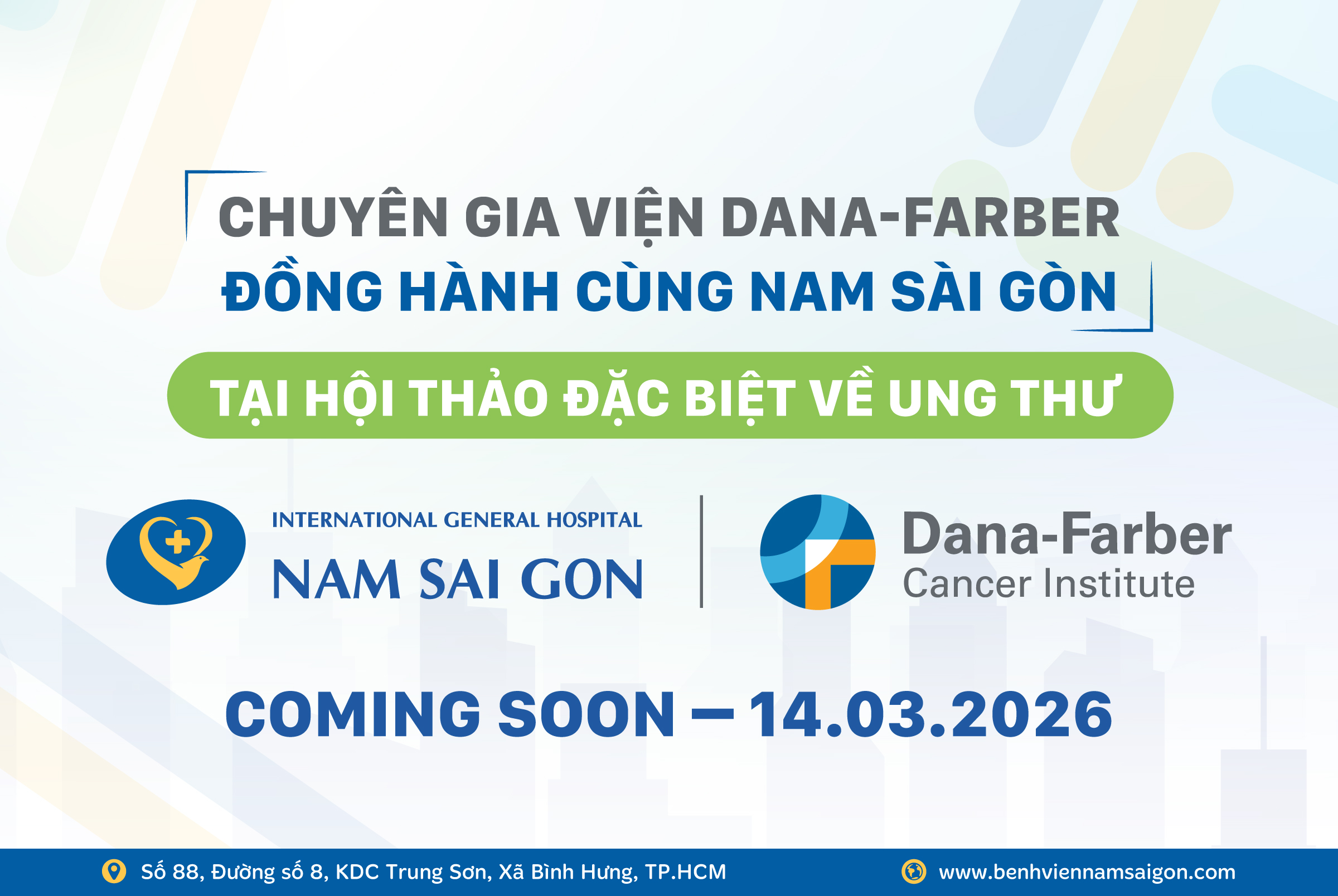 BẬT MÍ SỰ GÓP MẶT CỦA CÁC CHUYÊN GIA VIỆN DANA-FARBER TẠI HỘI THẢO 14/03