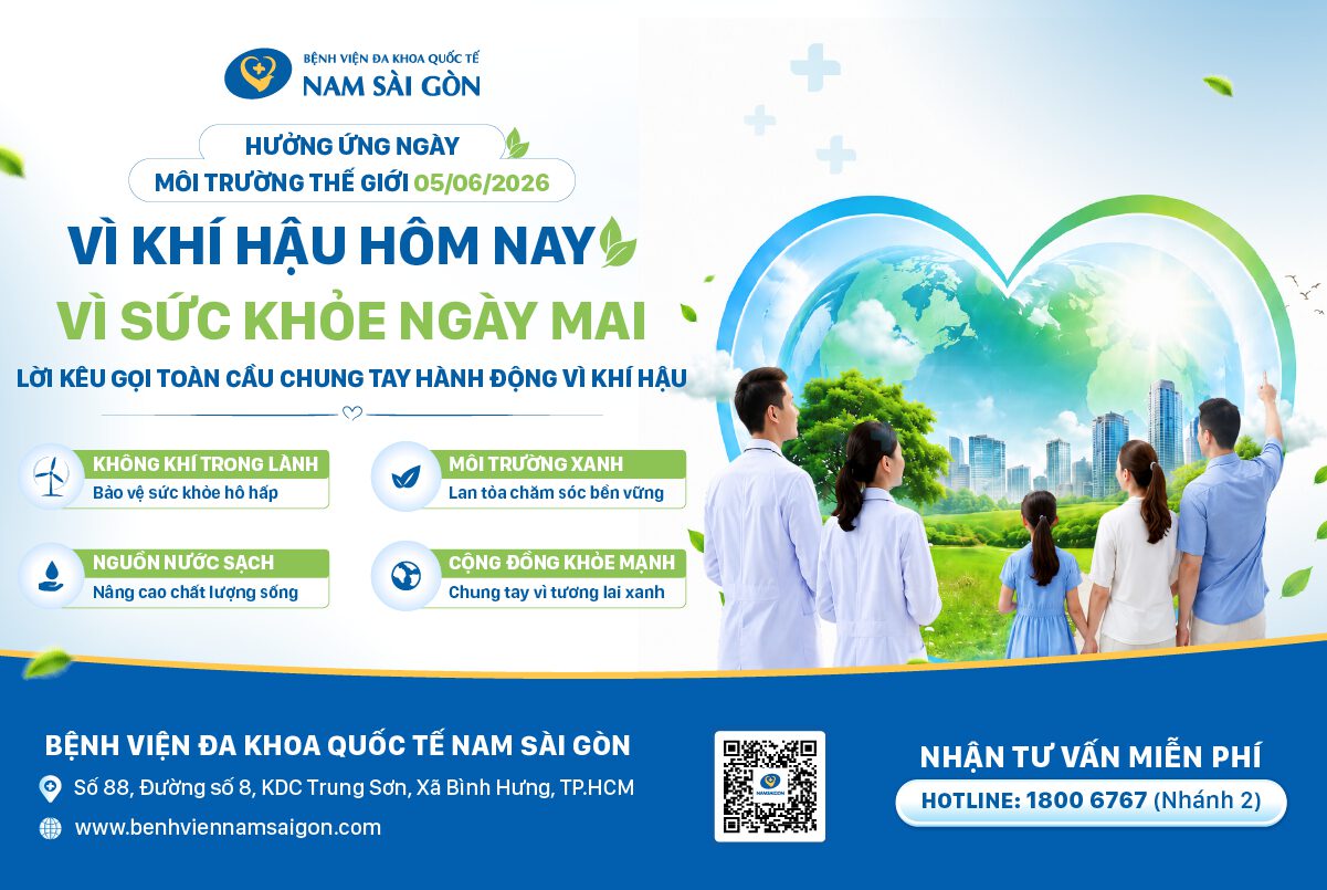 VÌ KHÍ HẬU HÔM NAY, VÌ SỨC KHỎE NGÀY MAI